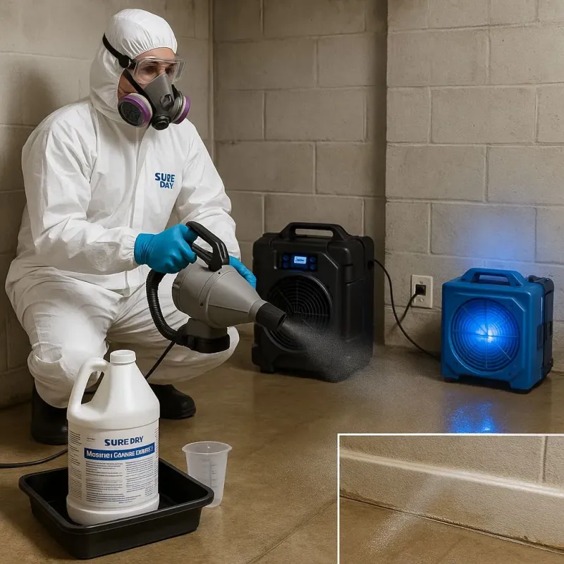 Sanitization and Odor Removal process in Shelton, WA