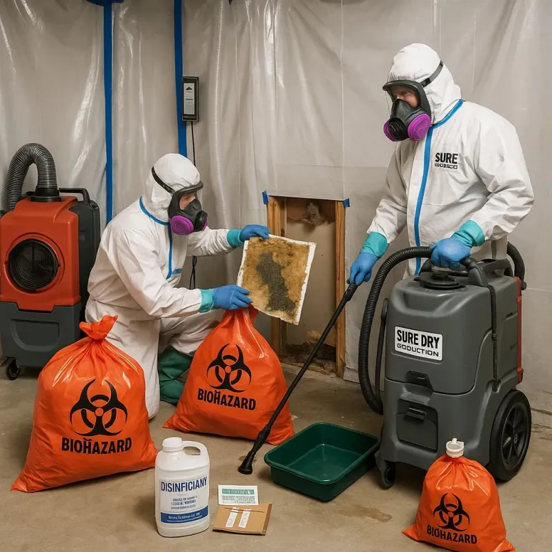 Contaminated Water Handling Protocols process in Shelton, WA